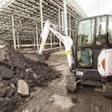 Bobcat E20 compact excavator