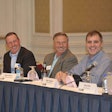 Contractors Ellis and Albert Brown and Mike Thibault at our 2013 Contractor of the Year roundtable event in Las Vegas.