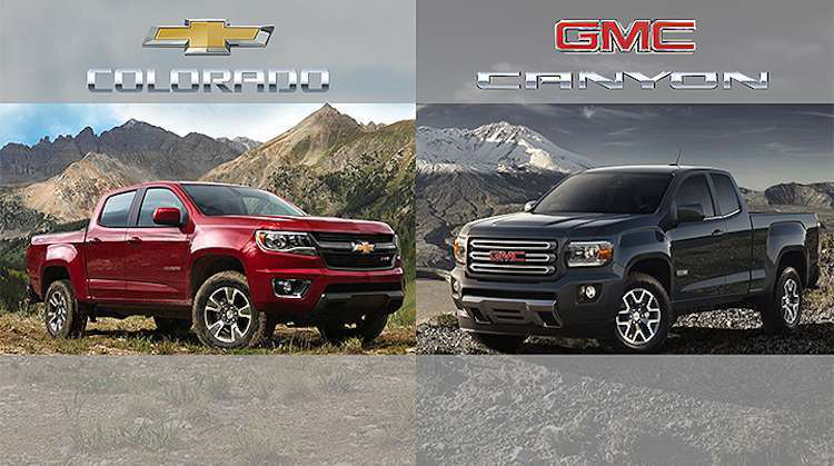 2015 Chevrolet Colorado GMC Canyon