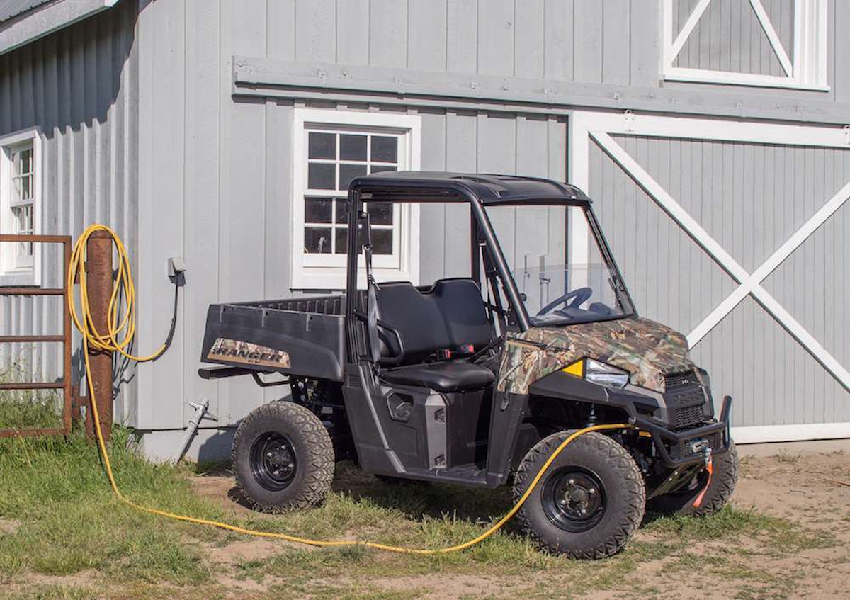 The 2015 Polaris Ranger EV is powerful electric UTV that the jobsite stealth | Equipment World