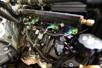 The 360 horsepower 6.0L makes 301 horsepower when switched over to CNG.