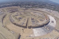 Apple campus 2 drone video