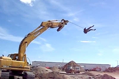 Excavator swing