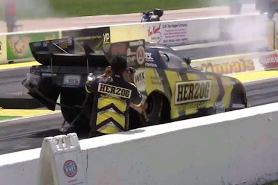 Herzog Contracting drag racer