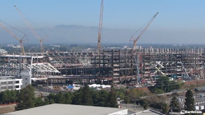 Levi's Stadium construction time-lapse