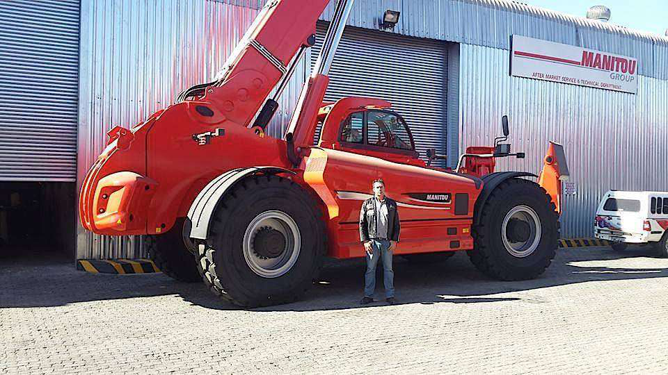 Manitou launches the world’s largest telehandler with 40-ton lift ...