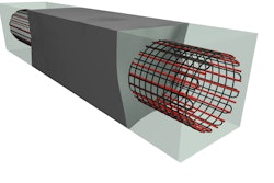 ROUND PRECAST C GRID PILE