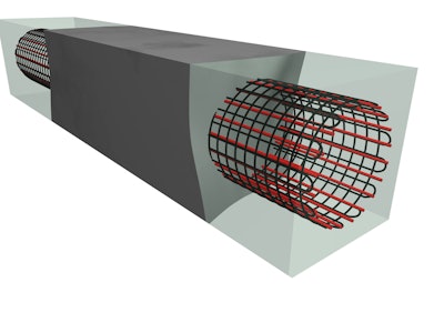 ROUND PRECAST C GRID PILE