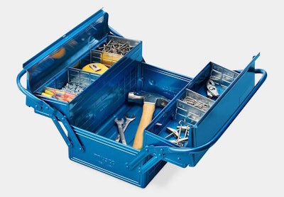 GEAR: The all-steel and orderly design of the Trusco Deluxe