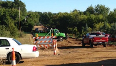 The scene of the fatal accident. | Photo: WoodTV.com