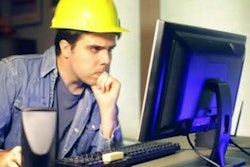 construction worker computer