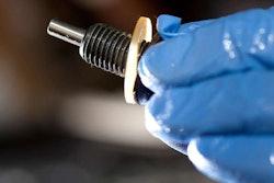 Inspect and clean the drain plug magnet as well as the magnet on the filter itself.