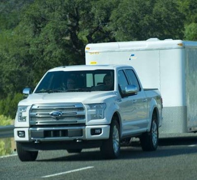 2015 Ford F-150 towing first drive