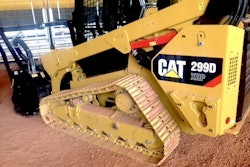 299D steel tracks