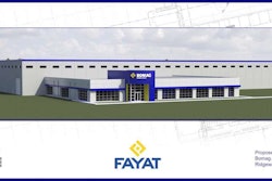 A rendering of Bomag’s new North American headquarters in Ridgeway, South Carolina.