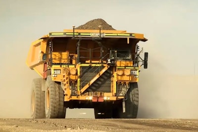 Caterpillar 793D autonomous mining truck
