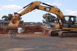 Excavator t-ball microwave