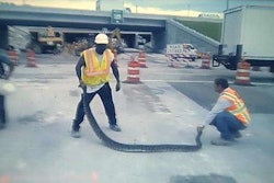 Miami construction workers wrangle 11-foot python