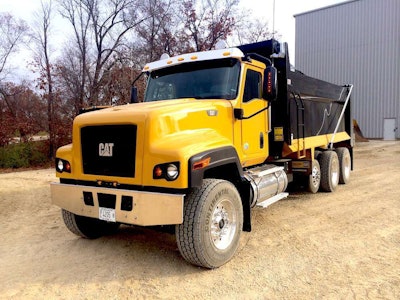 Caterpillar CT681 vocational truck