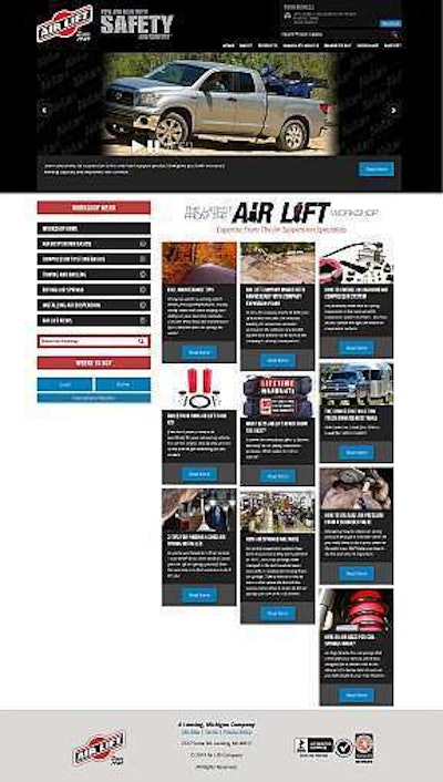 Air Lift Workshop Website