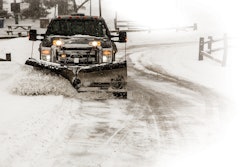Getting snow-removal equipment and trucks checked out before the snows fall can prevent costly surprises during the ensuing winter work cycle. (Photo: Buyers Products)