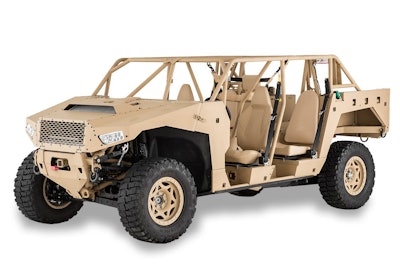 Polaris Industries’ DAGOR could be the next Hummer. It’s just started production for military use.(Polaris)