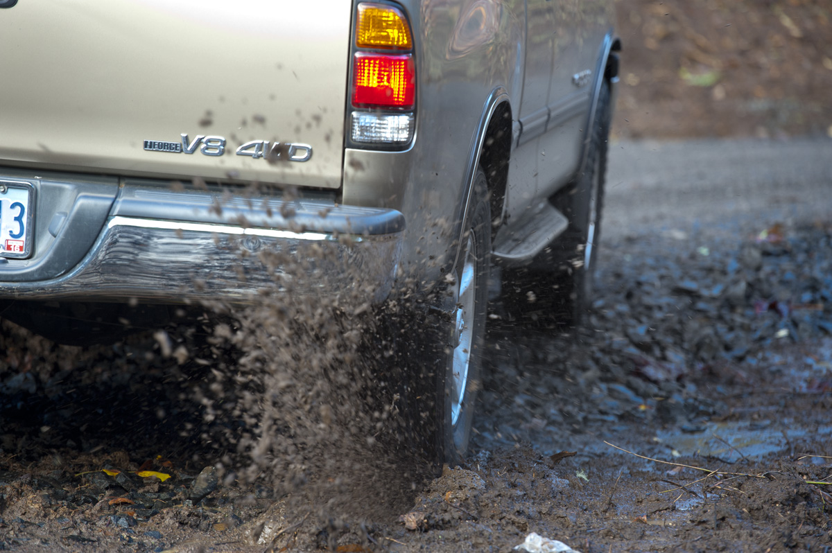Exo Grapplers do a good job slinging rocks and light mud. They also excel at providing traction on wet-pavement.