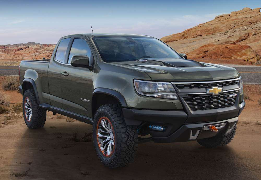 PHOTOS Chevrolet unveils Colorado ZR2 concept truck with