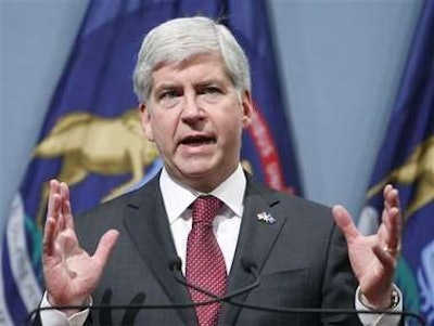 Michigan Gov. Rick Snyder.