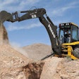 Volvo BL70 backhoe