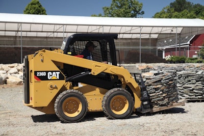The Caterpillar 236D made the 2013 list of Better Roads‘ Top RollOuts.