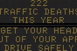 A Recent Message From Iowa Interstate Displays Posted By The Iowa Dot
