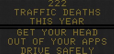A recent message from Iowa Interstate displays posted by the Iowa DOT.