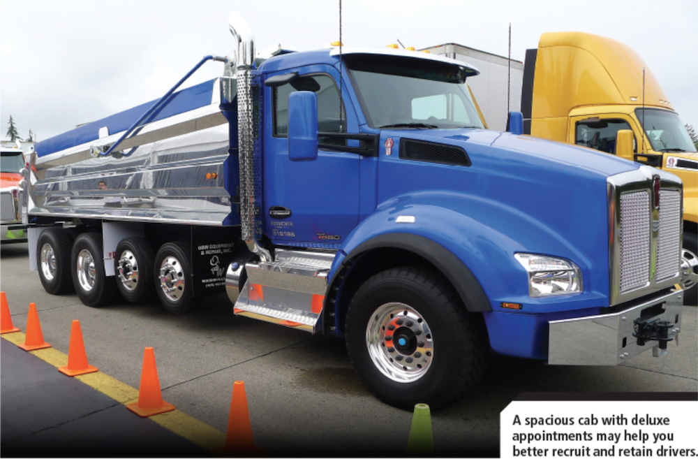 Kenworth T880 vocational truck