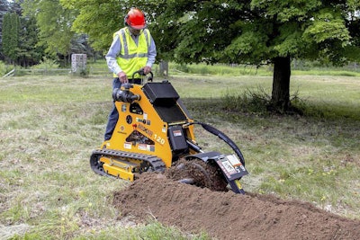 Morbark Boxer 120 ride-on trencher
