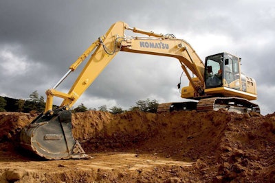 Equipped with iMC, the PC210LCi-10 hydraulic excavator cuts production times by up to 63 percent.