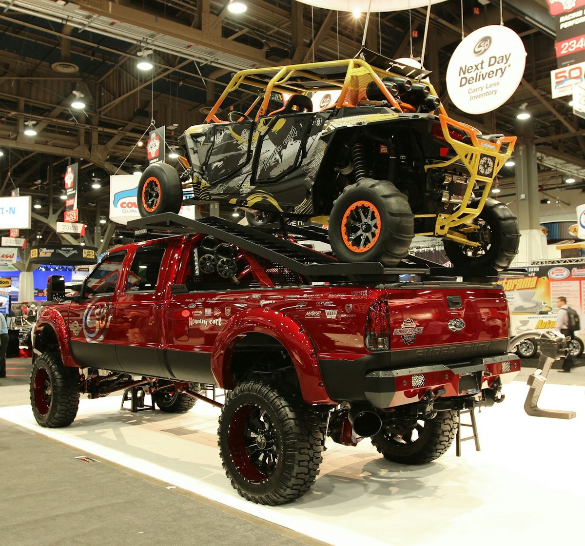 Customized Ford F350 Crew Cab 4×4 Wins Bushwacker Founder’s Award