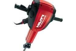 NYC officials are considering regulations that would encourage contractors to switch from pneumatic pavement breakers to electric models like the TE 3000-AVR from Hilti.