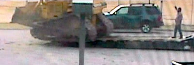 Bulldozer stolen broad daylight Lakeside California