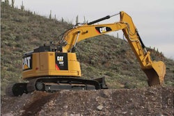 Caterpillar 335F compact radius excavator