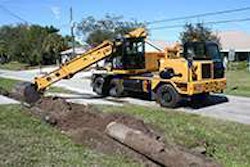 Gradall 4100 IV excavator