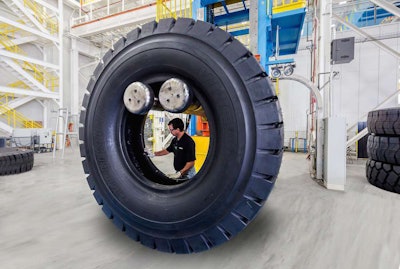 Inside bridgestone south carolina plant giant tires