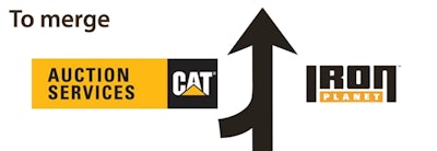 IronPlanet Cat Auction Services merger