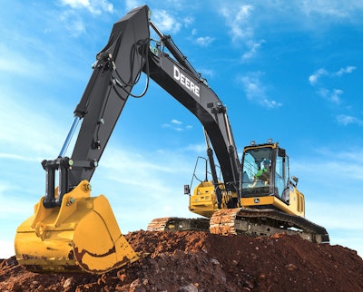 John Deere 300G LC excavator