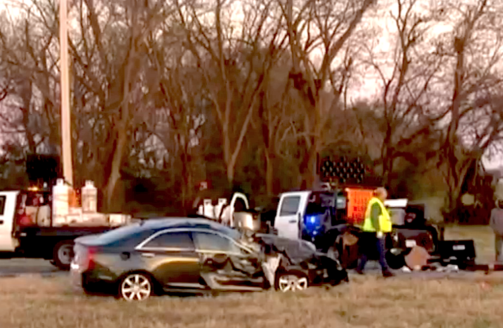 Louisiana work zone crash