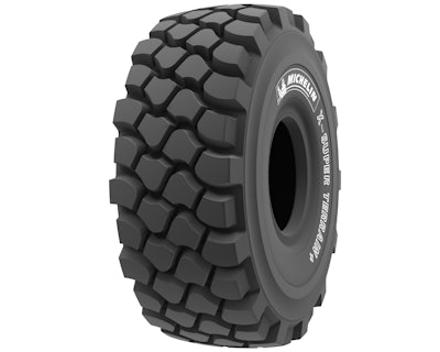 Michelin Earthmover X-SUPER TERRAIN articulated dump truck tire