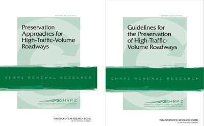 The two current publications of the R26 project – Preservation Approaches for High-Traffic-Volume Roadways, and its companion report, Guidelines for the Preservation of High-Traffic-Volume Roadways – provide a snapshot of where high volume pavement preservation is now, and highlight a path to the future.