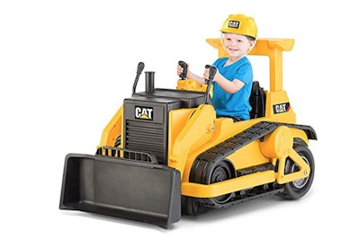 Caterpillar Kid Trax ride-on dozer for kids Power Wheels