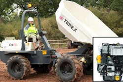 Terex TA6S site dumper with JCB Ecomax