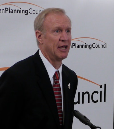 Illinois Gov. Bruce Rauner.
